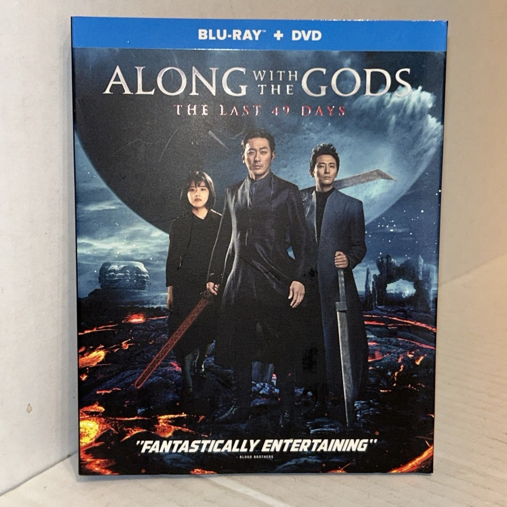 Along With The Gods: The Last 49 Days (2-Disc Set, Blu-ray + DVD, 2018)